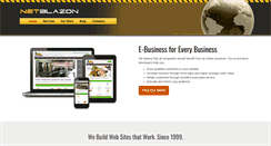 Desktop Screenshot of netblazon.com